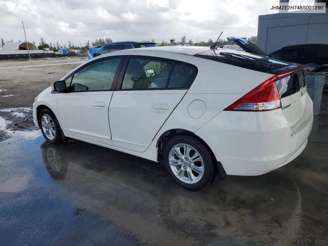 2011 Honda Insight Ex VIN: JHMZE2H74BS001390 Lot: 78015004