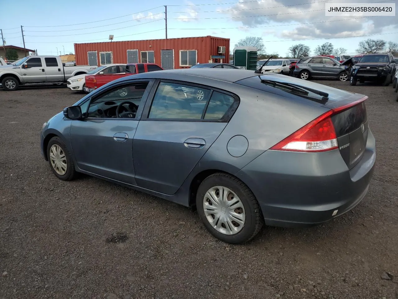 2011 Honda Insight VIN: JHMZE2H35BS006420 Lot: 78502184