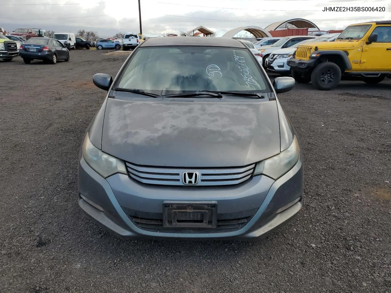 2011 Honda Insight VIN: JHMZE2H35BS006420 Lot: 78502184