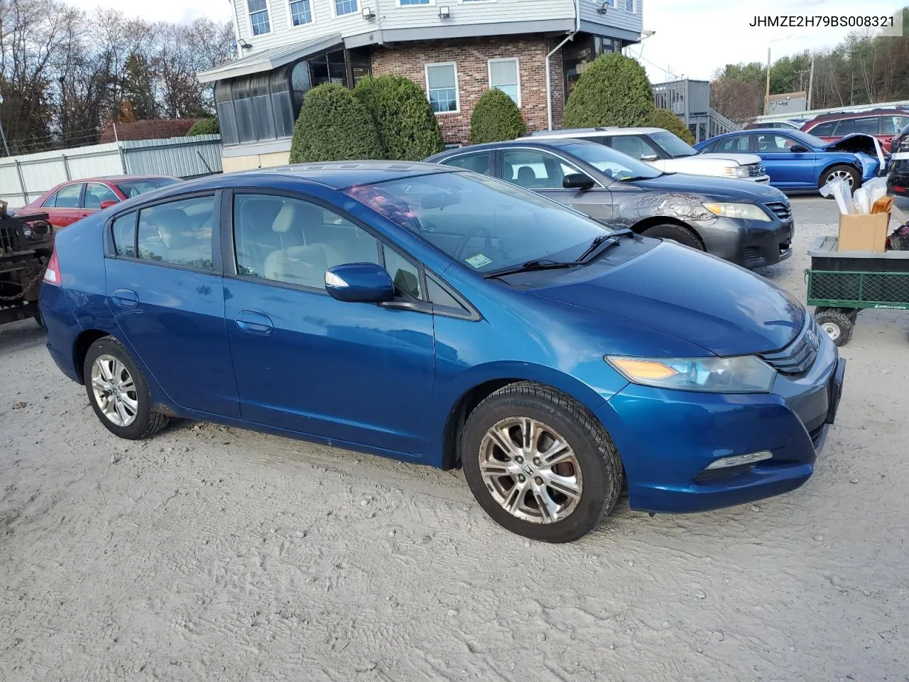 2011 Honda Insight Ex VIN: JHMZE2H79BS008321 Lot: 79298004