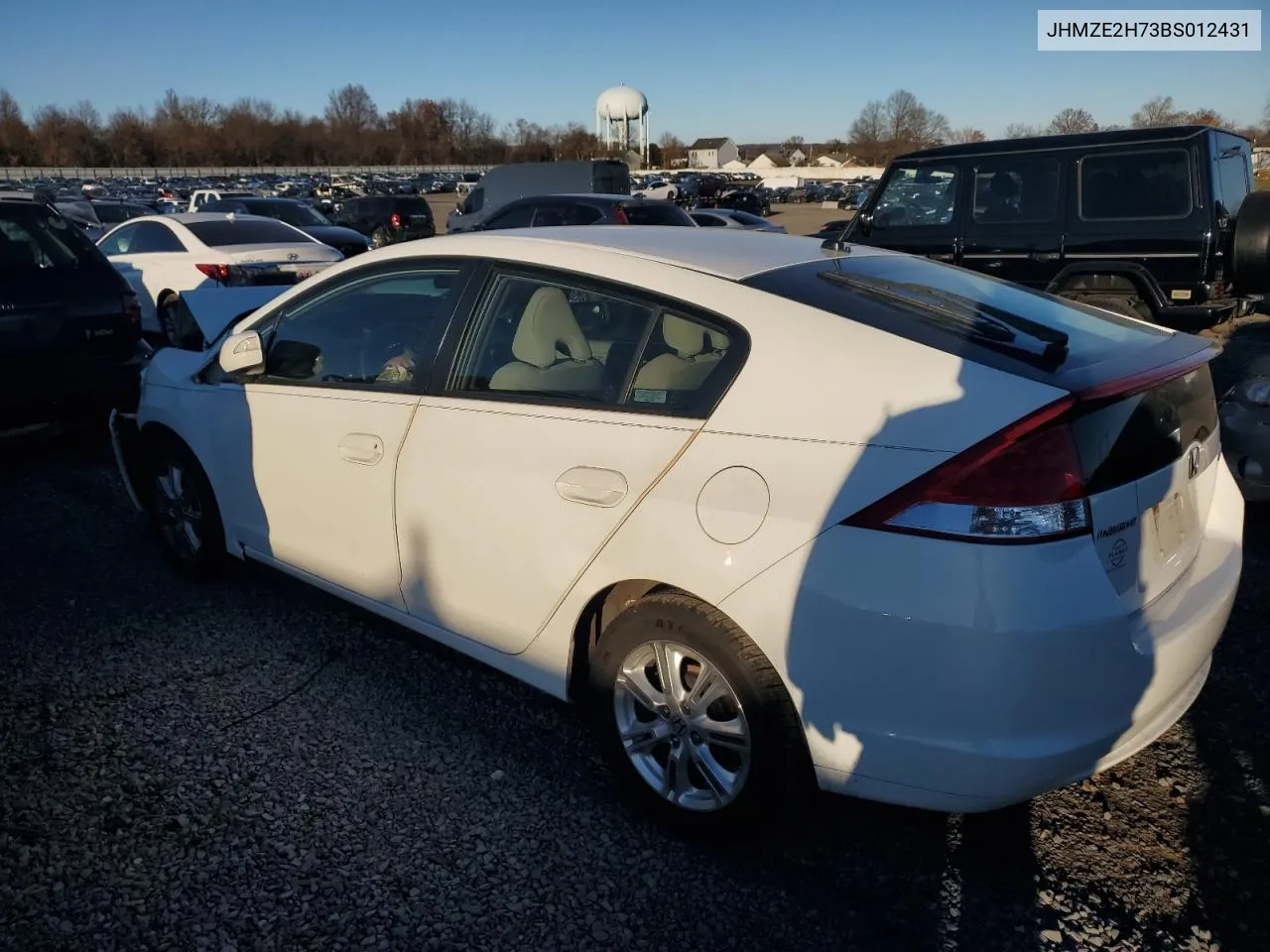 2011 Honda Insight Ex VIN: JHMZE2H73BS012431 Lot: 79310154