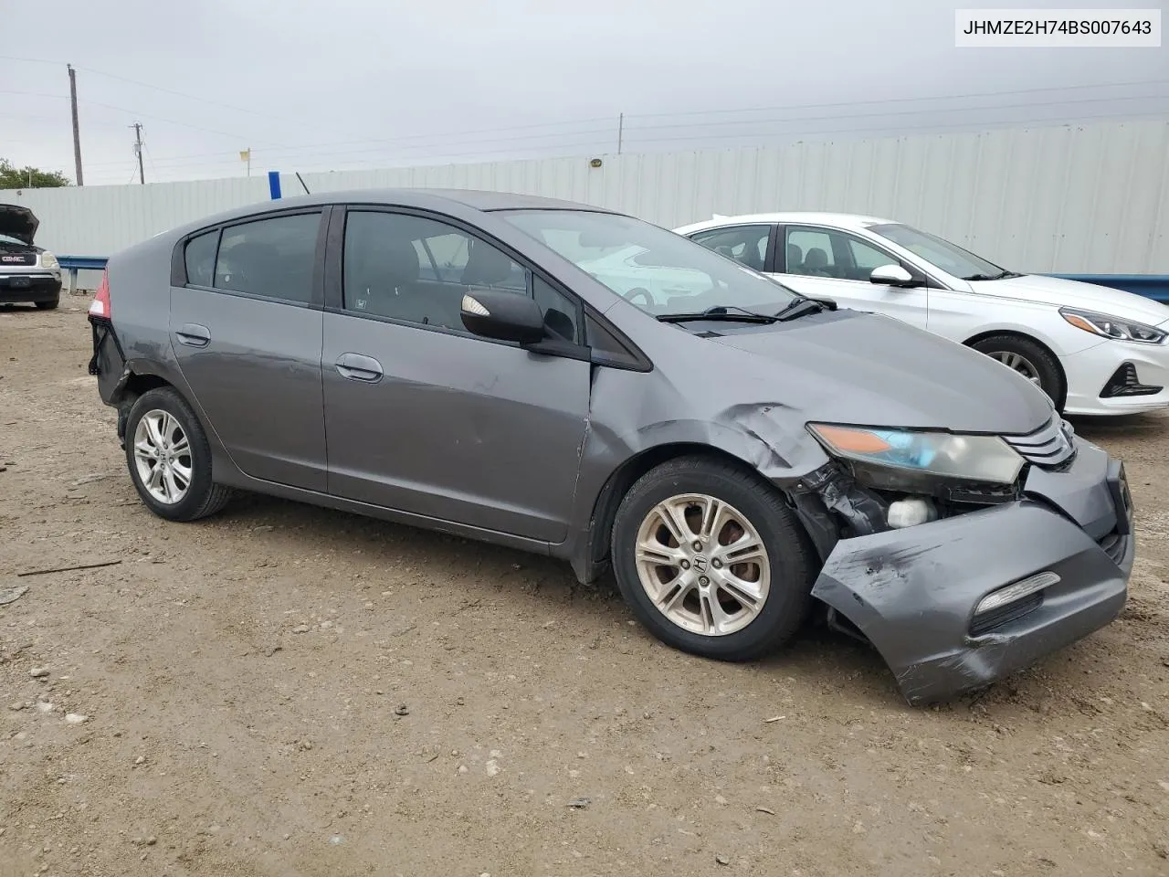 2011 Honda Insight Ex VIN: JHMZE2H74BS007643 Lot: 79749464