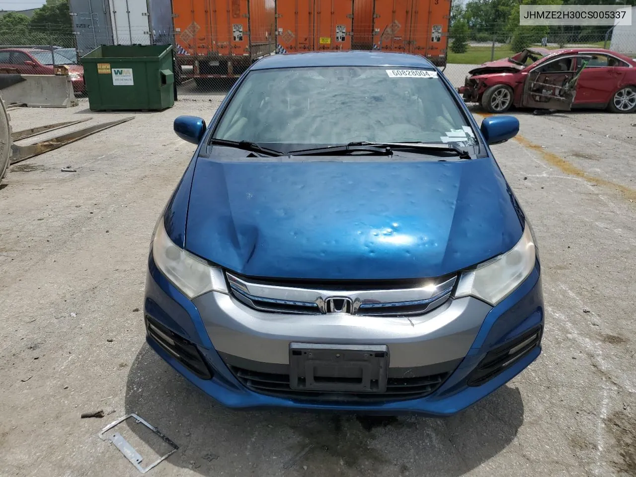 2012 Honda Insight VIN: JHMZE2H30CS005337 Lot: 60828004