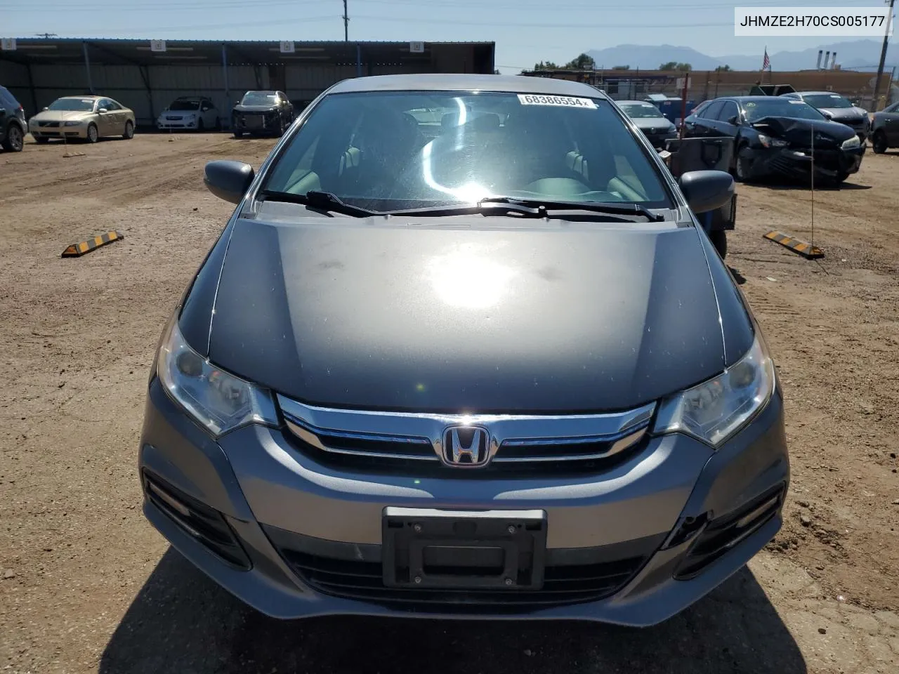 JHMZE2H70CS005177 2012 Honda Insight Ex