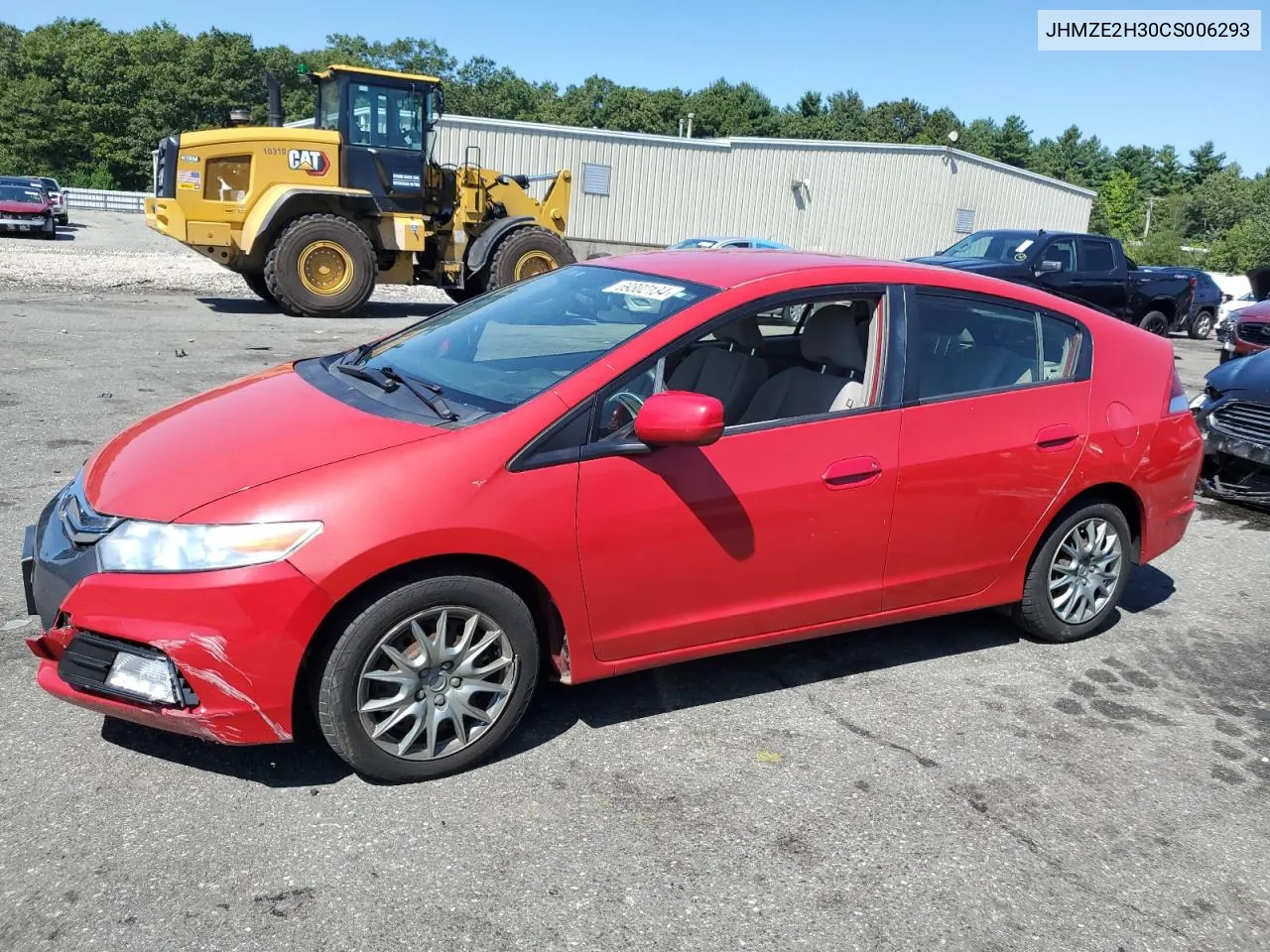 2012 Honda Insight VIN: JHMZE2H30CS006293 Lot: 69302134