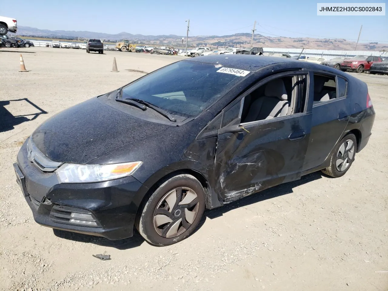 2012 Honda Insight VIN: JHMZE2H30CS002843 Lot: 69795464