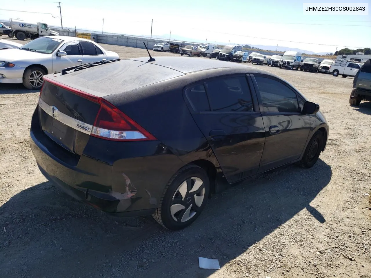 2012 Honda Insight VIN: JHMZE2H30CS002843 Lot: 69795464