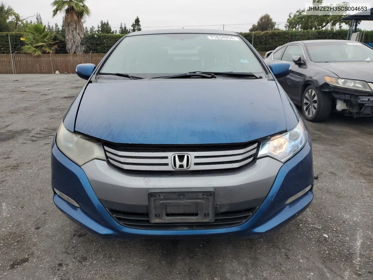 2012 Honda Insight VIN: JHMZE2H35CS004653 Lot: 71834954