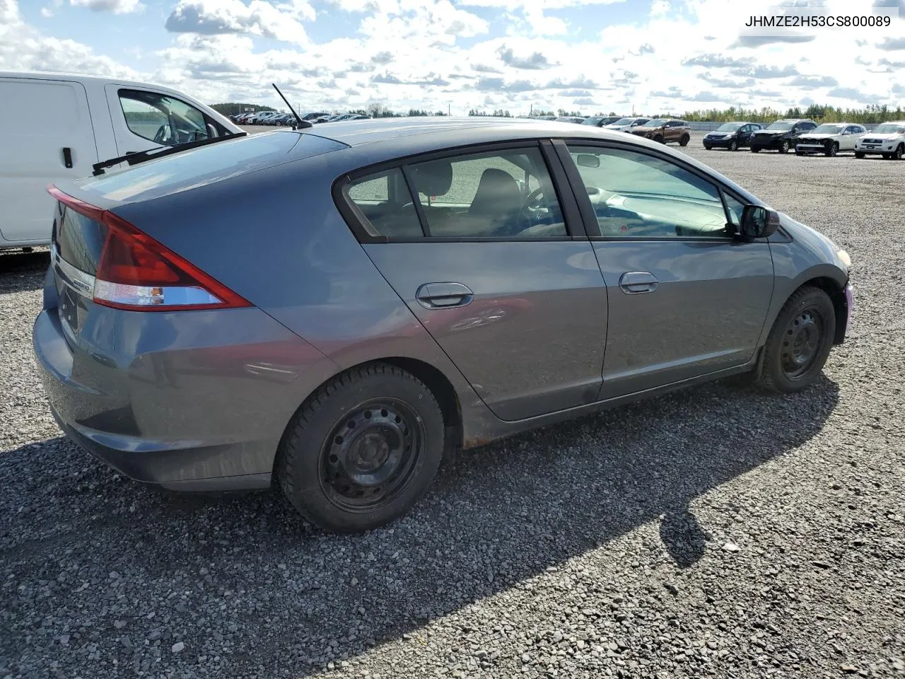 2012 Honda Insight Lx VIN: JHMZE2H53CS800089 Lot: 72969154