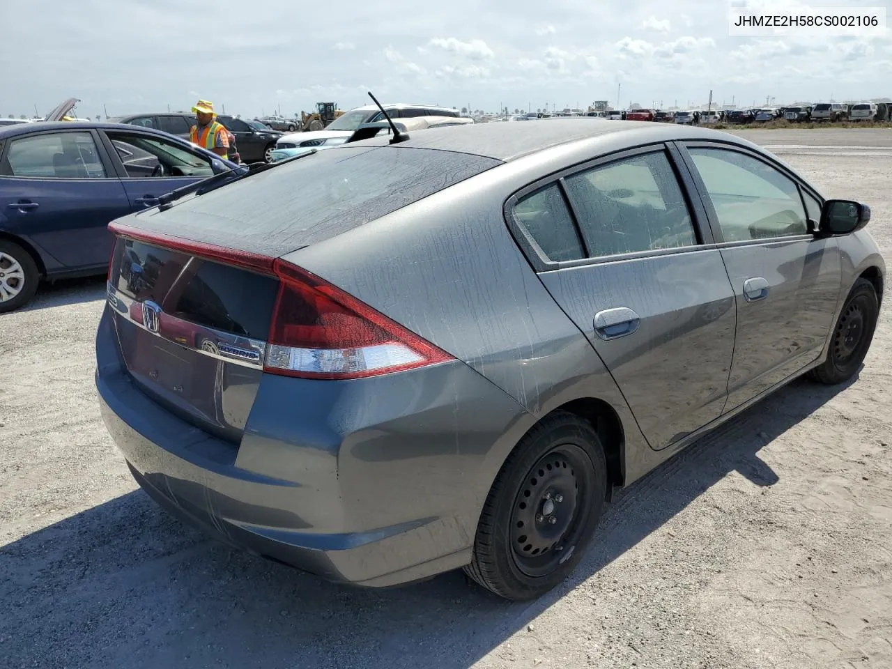 2012 Honda Insight Lx VIN: JHMZE2H58CS002106 Lot: 75083164