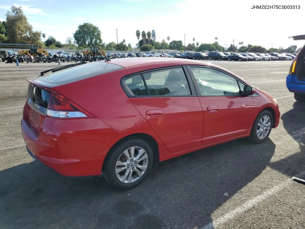 2012 Honda Insight Ex VIN: JHMZE2H75CS003313 Lot: 75898524