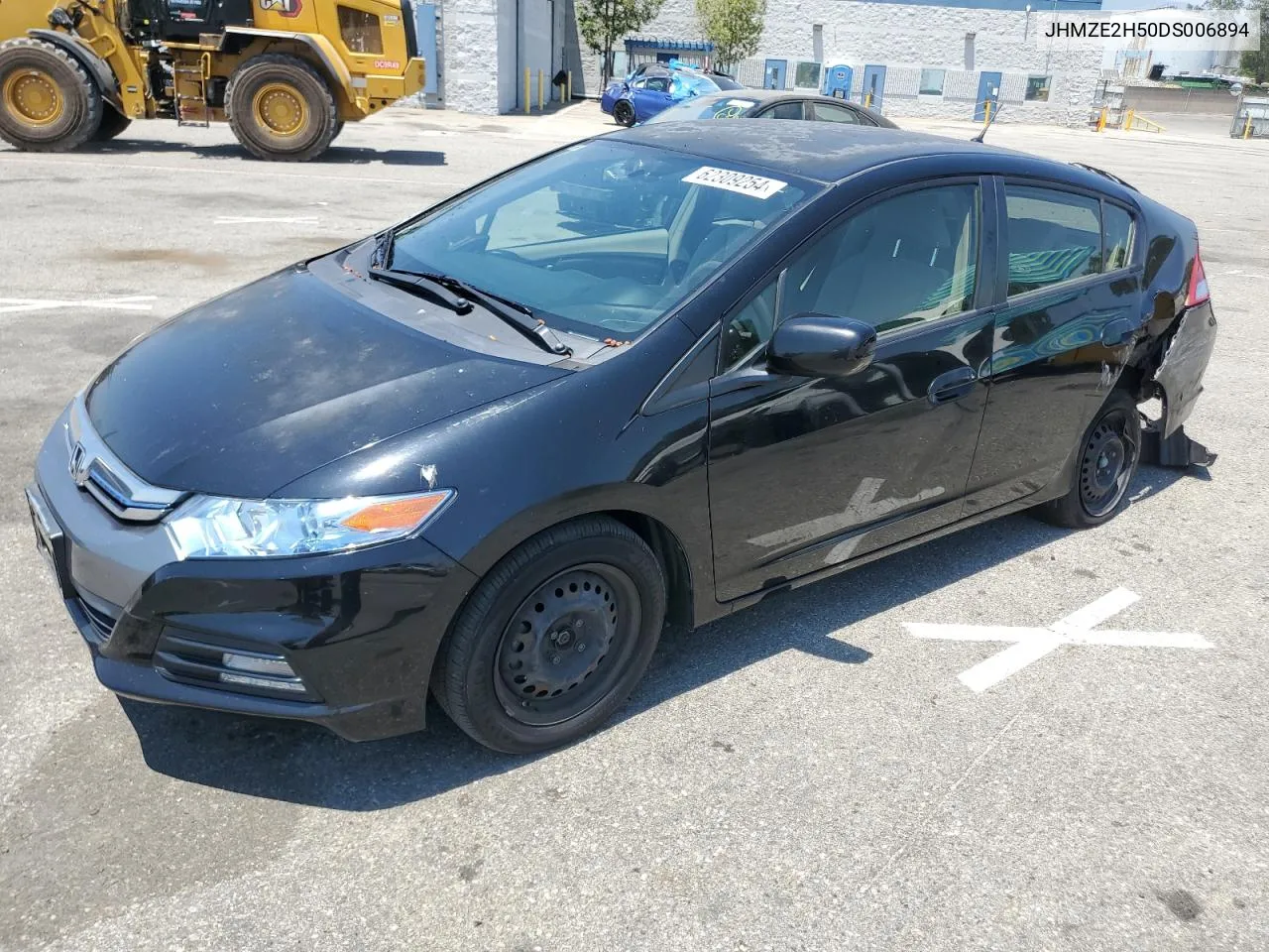 2013 Honda Insight Lx VIN: JHMZE2H50DS006894 Lot: 62309254