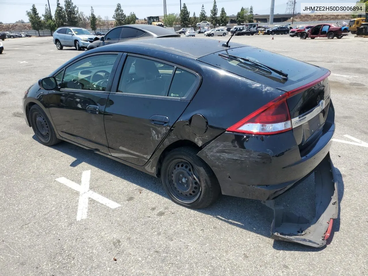 2013 Honda Insight Lx VIN: JHMZE2H50DS006894 Lot: 62309254