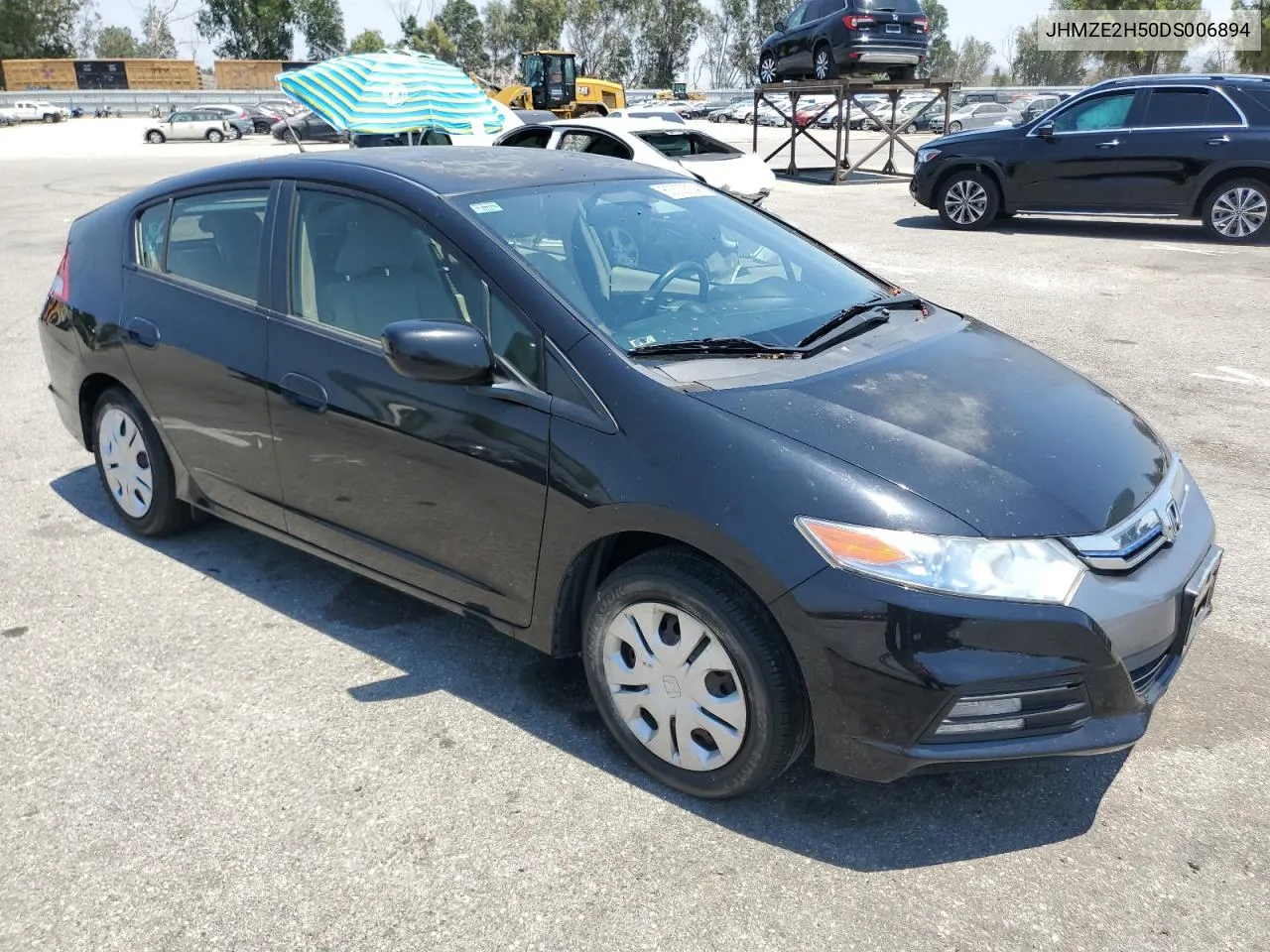 2013 Honda Insight Lx VIN: JHMZE2H50DS006894 Lot: 62309254