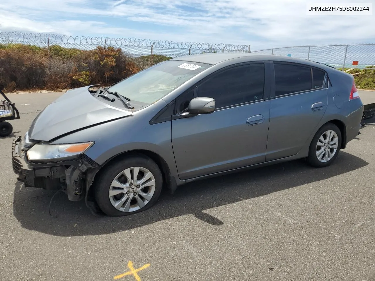 2013 Honda Insight Ex VIN: JHMZE2H75DS002244 Lot: 65865704