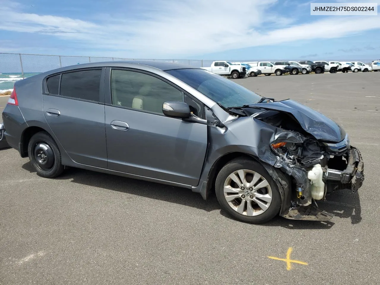 2013 Honda Insight Ex VIN: JHMZE2H75DS002244 Lot: 65865704