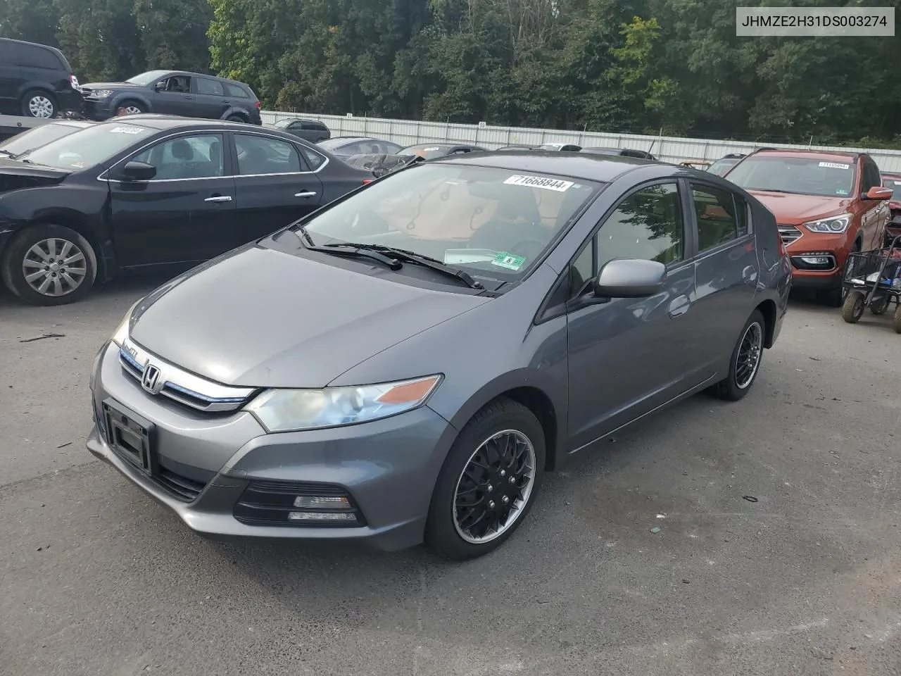 2013 Honda Insight VIN: JHMZE2H31DS003274 Lot: 71668844