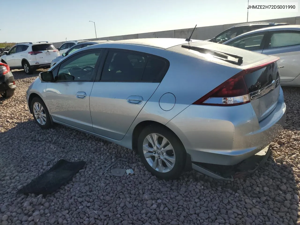 2013 Honda Insight Ex VIN: JHMZE2H72DS001990 Lot: 72176144