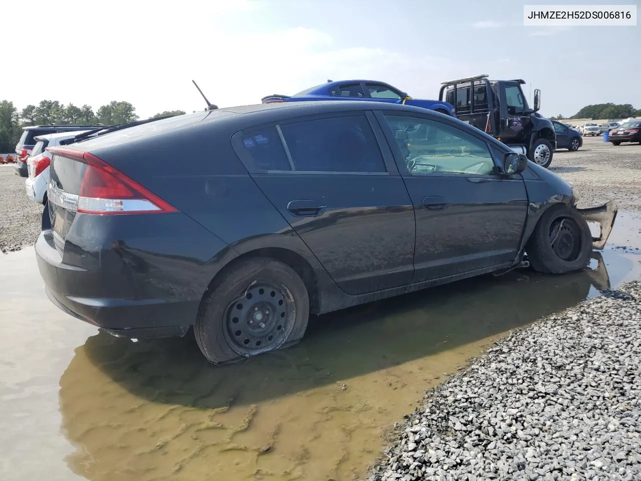 2013 Honda Insight Lx VIN: JHMZE2H52DS006816 Lot: 72581334