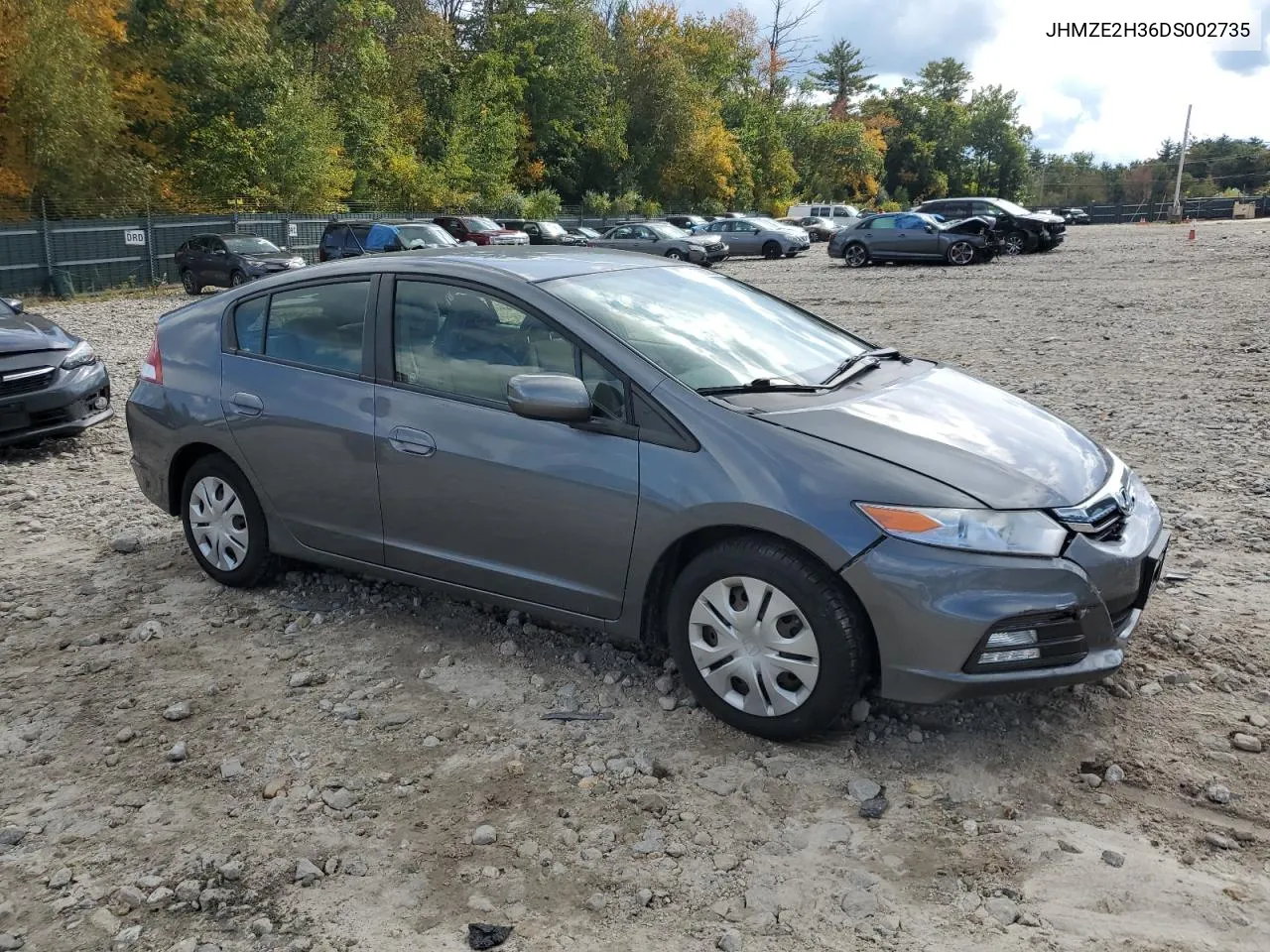 2013 Honda Insight VIN: JHMZE2H36DS002735 Lot: 73602064