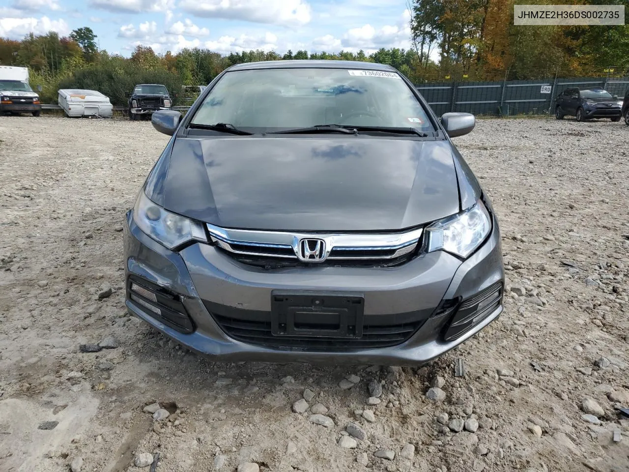 2013 Honda Insight VIN: JHMZE2H36DS002735 Lot: 73602064