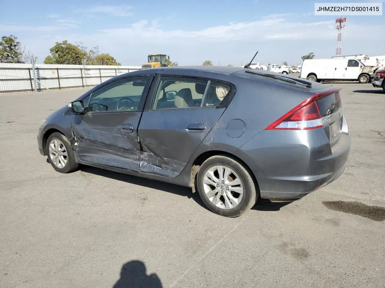 2013 Honda Insight Ex VIN: JHMZE2H71DS001415 Lot: 74162504