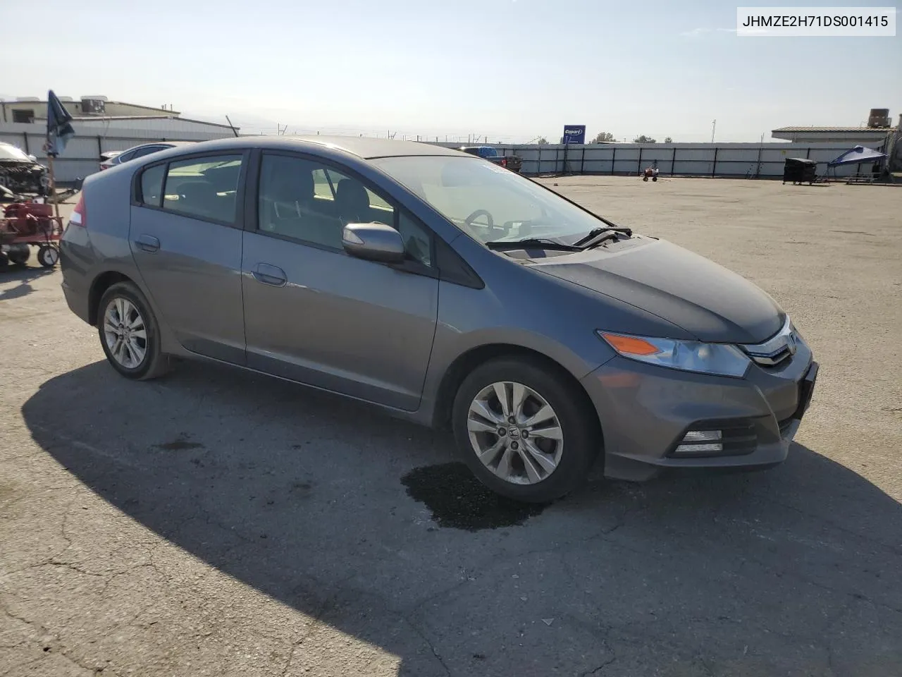 2013 Honda Insight Ex VIN: JHMZE2H71DS001415 Lot: 74162504