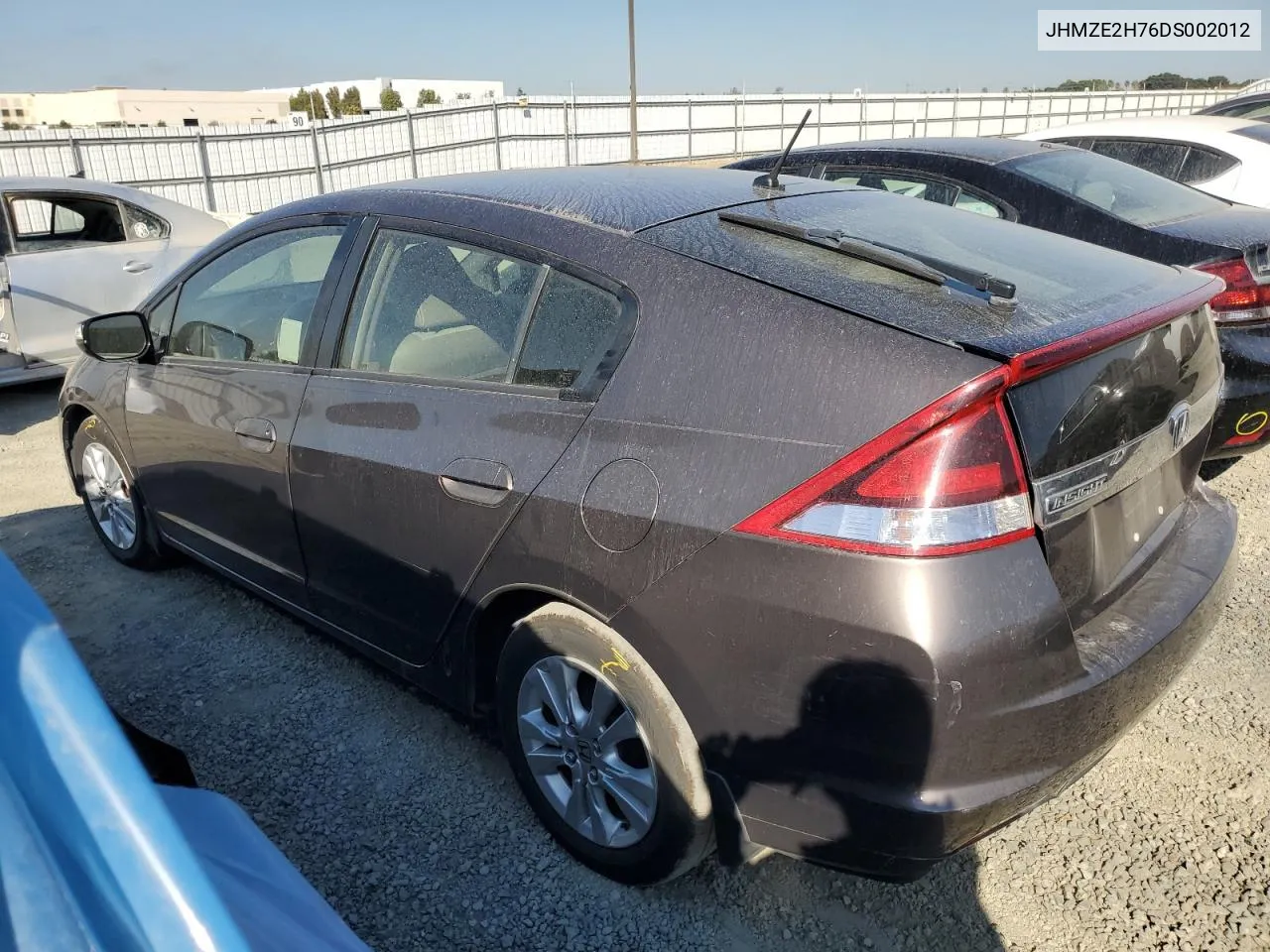 2013 Honda Insight Ex VIN: JHMZE2H76DS002012 Lot: 78867914