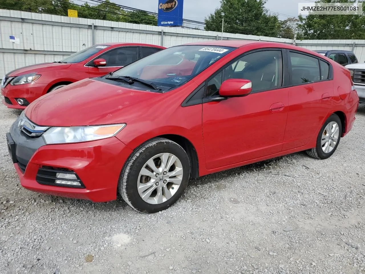 2014 Honda Insight Ex VIN: JHMZE2H77ES001081 Lot: 66470444