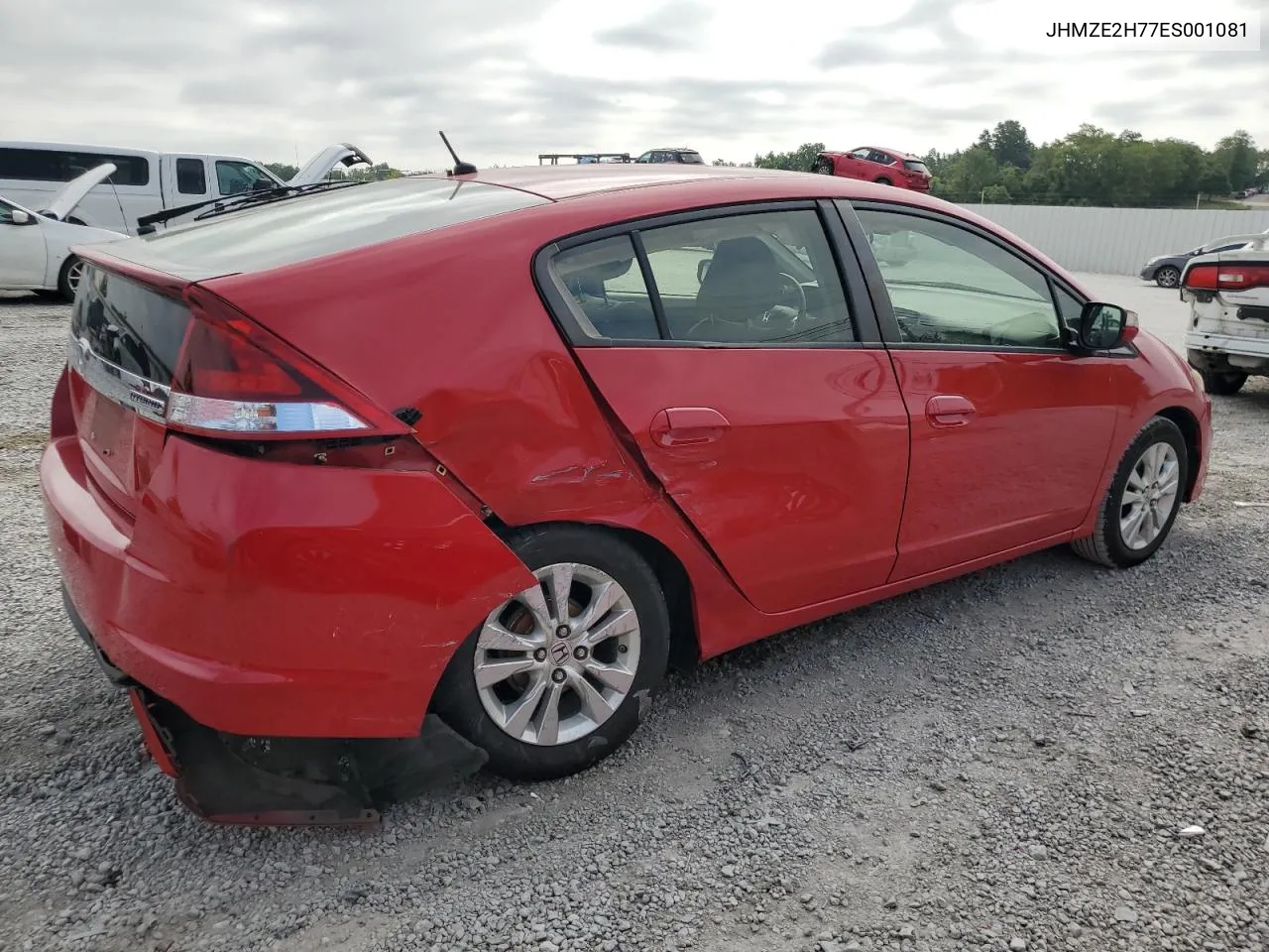 2014 Honda Insight Ex VIN: JHMZE2H77ES001081 Lot: 66470444