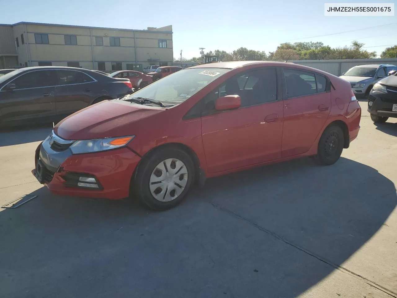 2014 Honda Insight Lx VIN: JHMZE2H55ES001675 Lot: 70539884