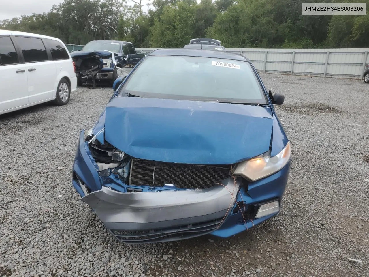 JHMZE2H34ES003206 2014 Honda Insight