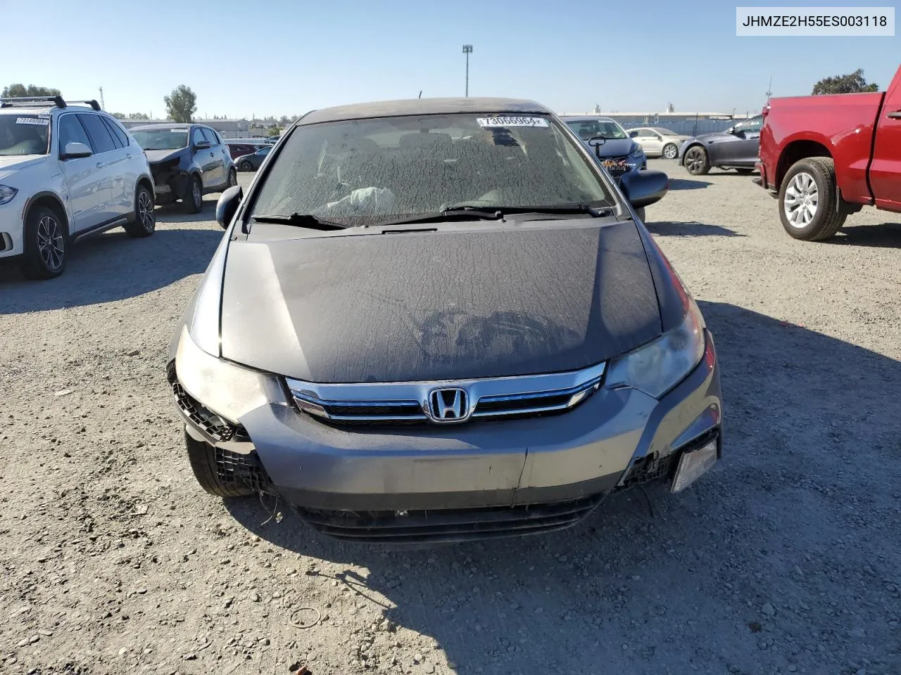 2014 Honda Insight Lx VIN: JHMZE2H55ES003118 Lot: 73066964