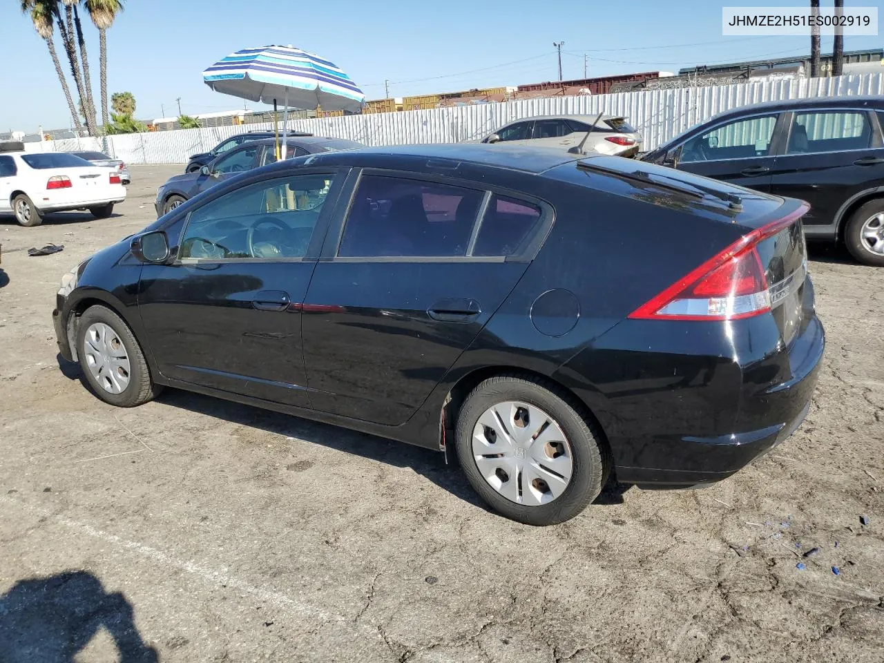 JHMZE2H51ES002919 2014 Honda Insight Lx