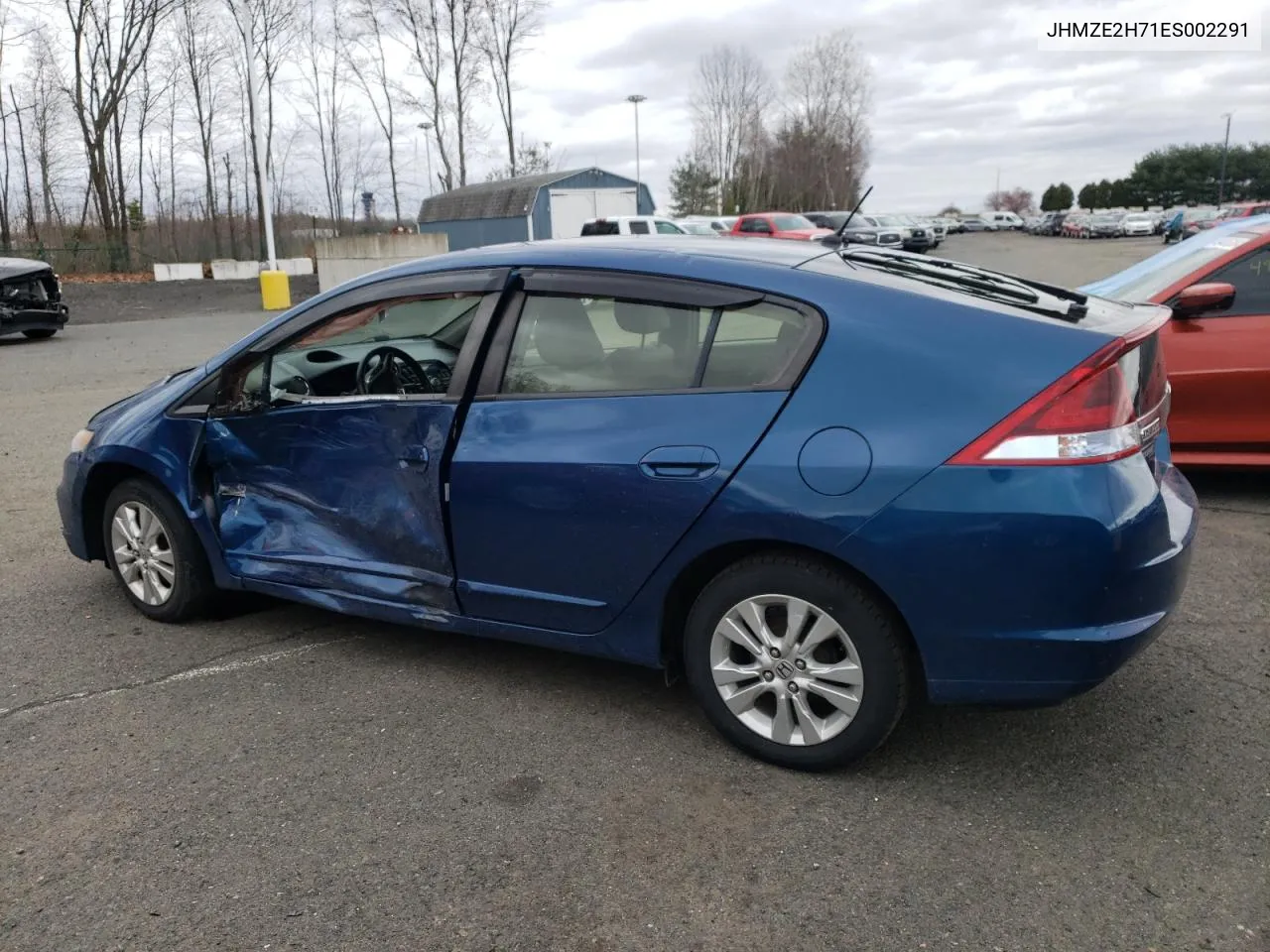 2014 Honda Insight Ex VIN: JHMZE2H71ES002291 Lot: 74723024