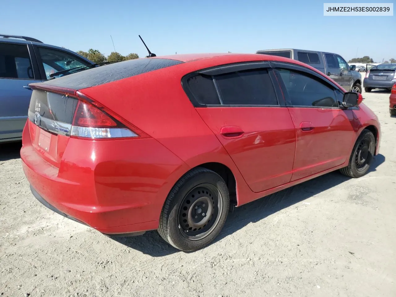 2014 Honda Insight Lx VIN: JHMZE2H53ES002839 Lot: 75692284