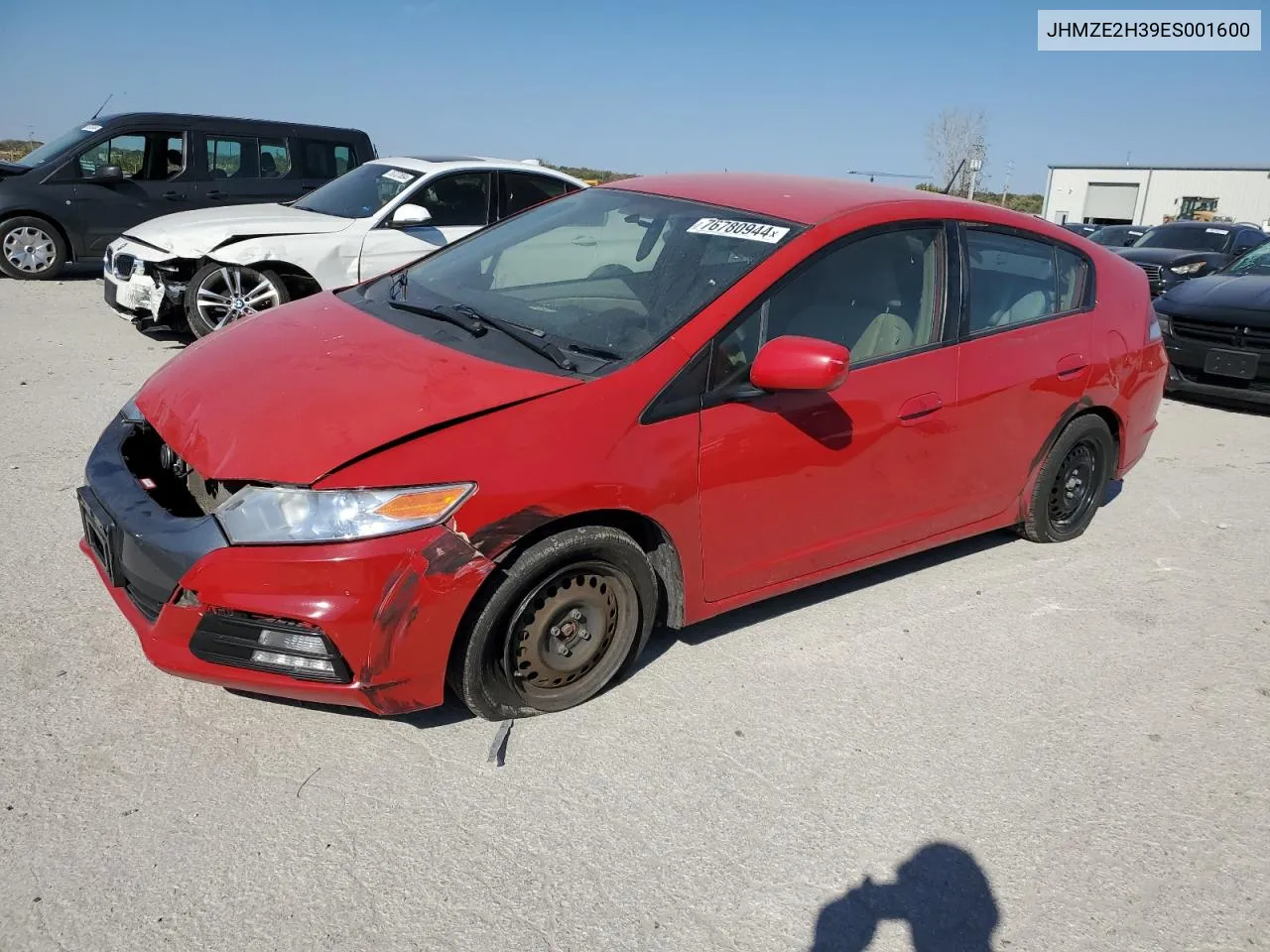 2014 Honda Insight VIN: JHMZE2H39ES001600 Lot: 76780944