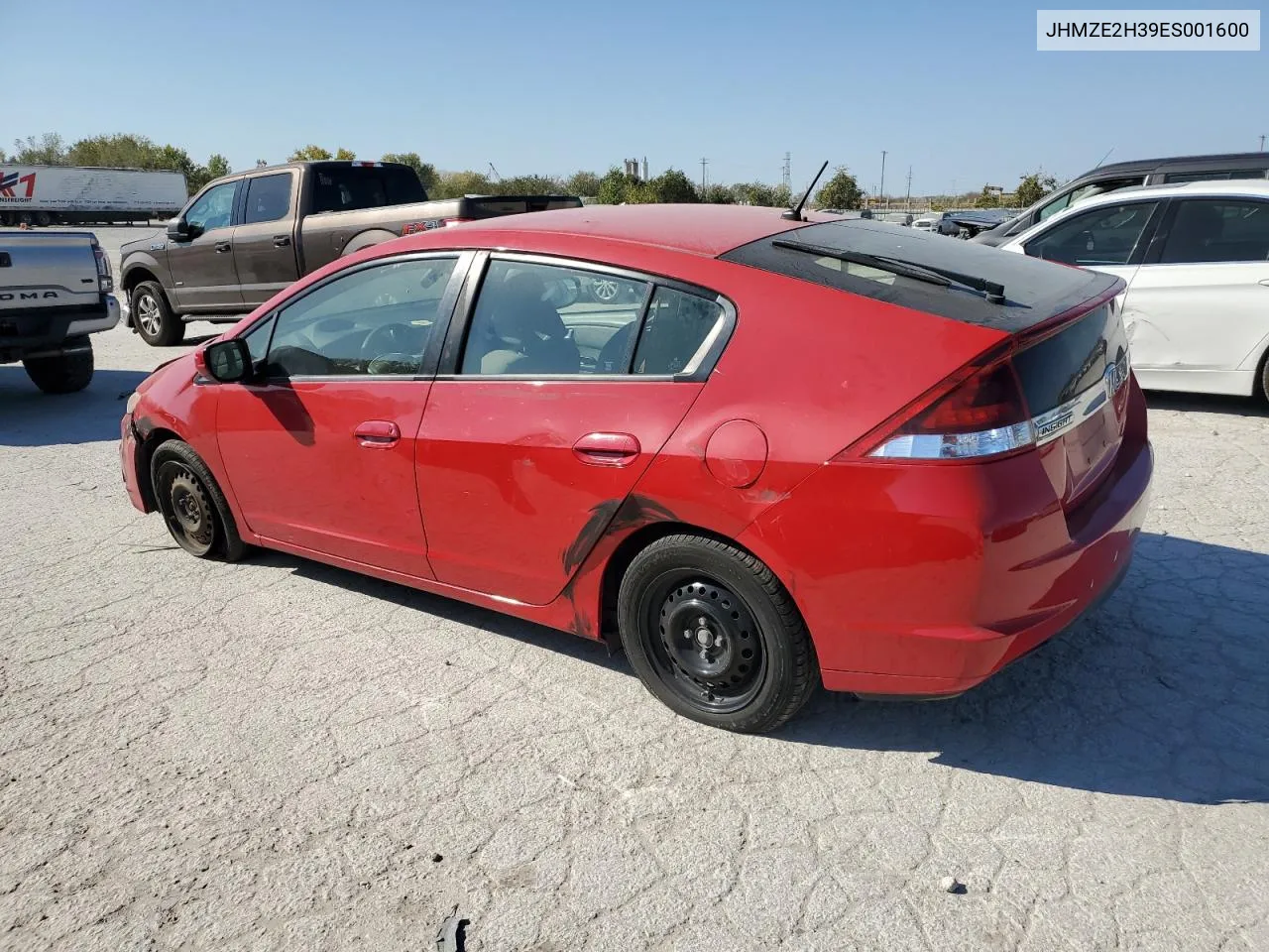 2014 Honda Insight VIN: JHMZE2H39ES001600 Lot: 76780944