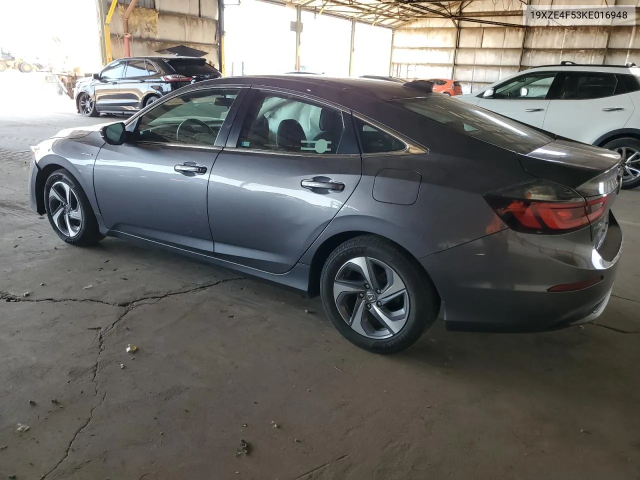 2019 Honda Insight Ex VIN: 19XZE4F53KE016948 Lot: 57059654