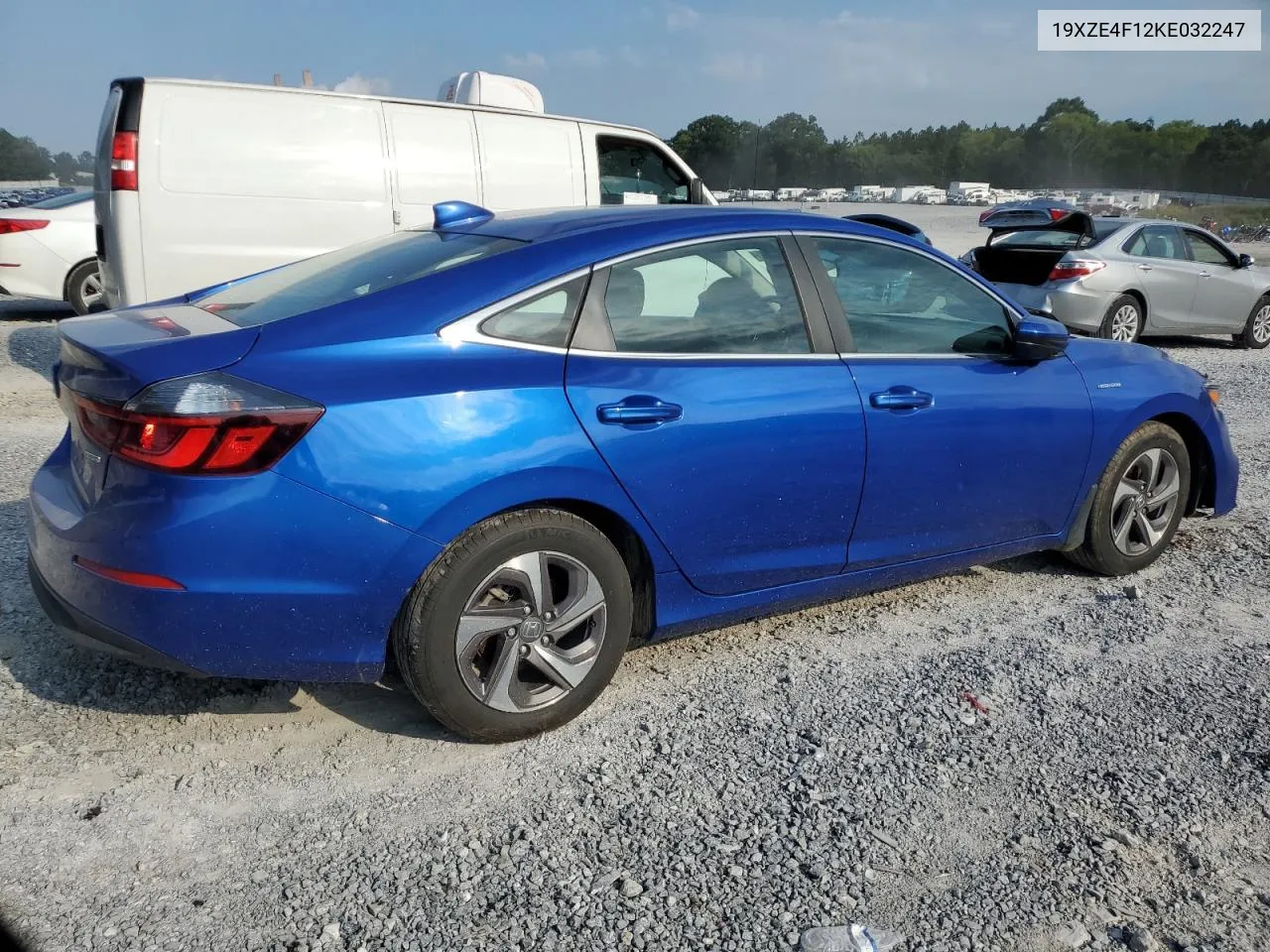 2019 Honda Insight Lx VIN: 19XZE4F12KE032247 Lot: 58408304