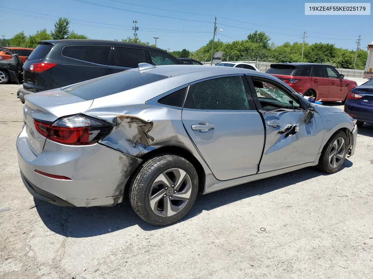 2019 Honda Insight Ex VIN: 19XZE4F55KE025179 Lot: 58935374