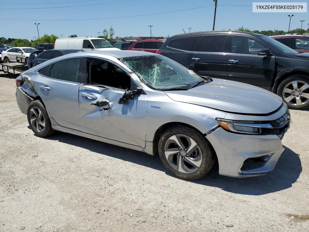 2019 Honda Insight Ex VIN: 19XZE4F55KE025179 Lot: 58935374