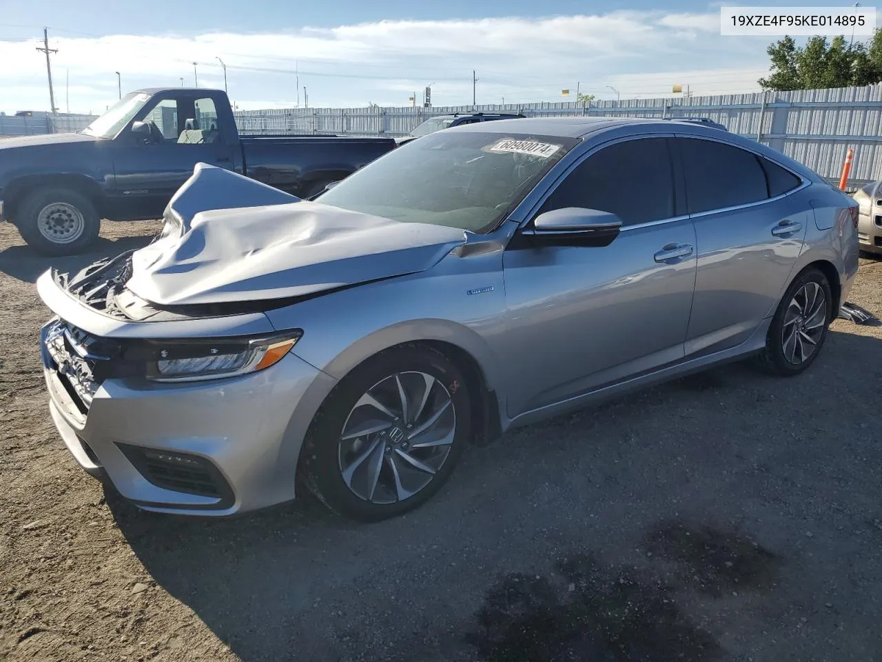 2019 Honda Insight Touring VIN: 19XZE4F95KE014895 Lot: 60980074