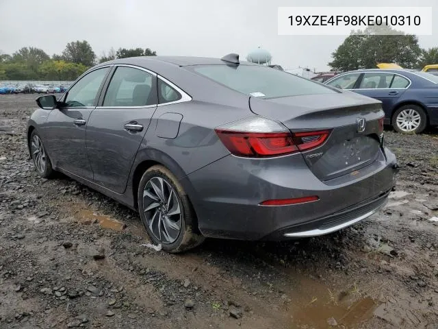 19XZE4F98KE010310 2019 Honda Insight Touring