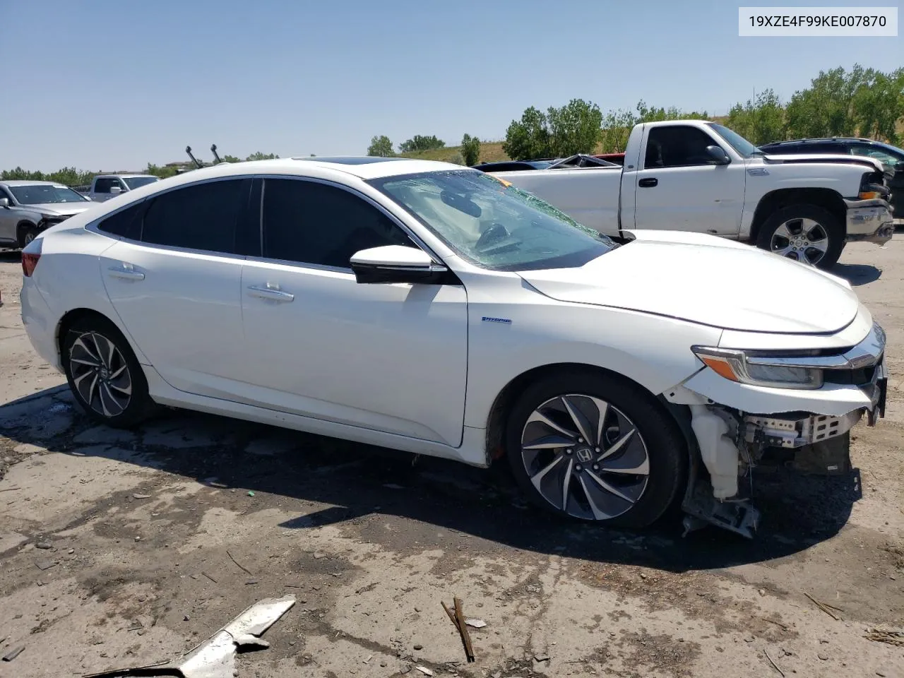 2019 Honda Insight Touring VIN: 19XZE4F99KE007870 Lot: 62472374