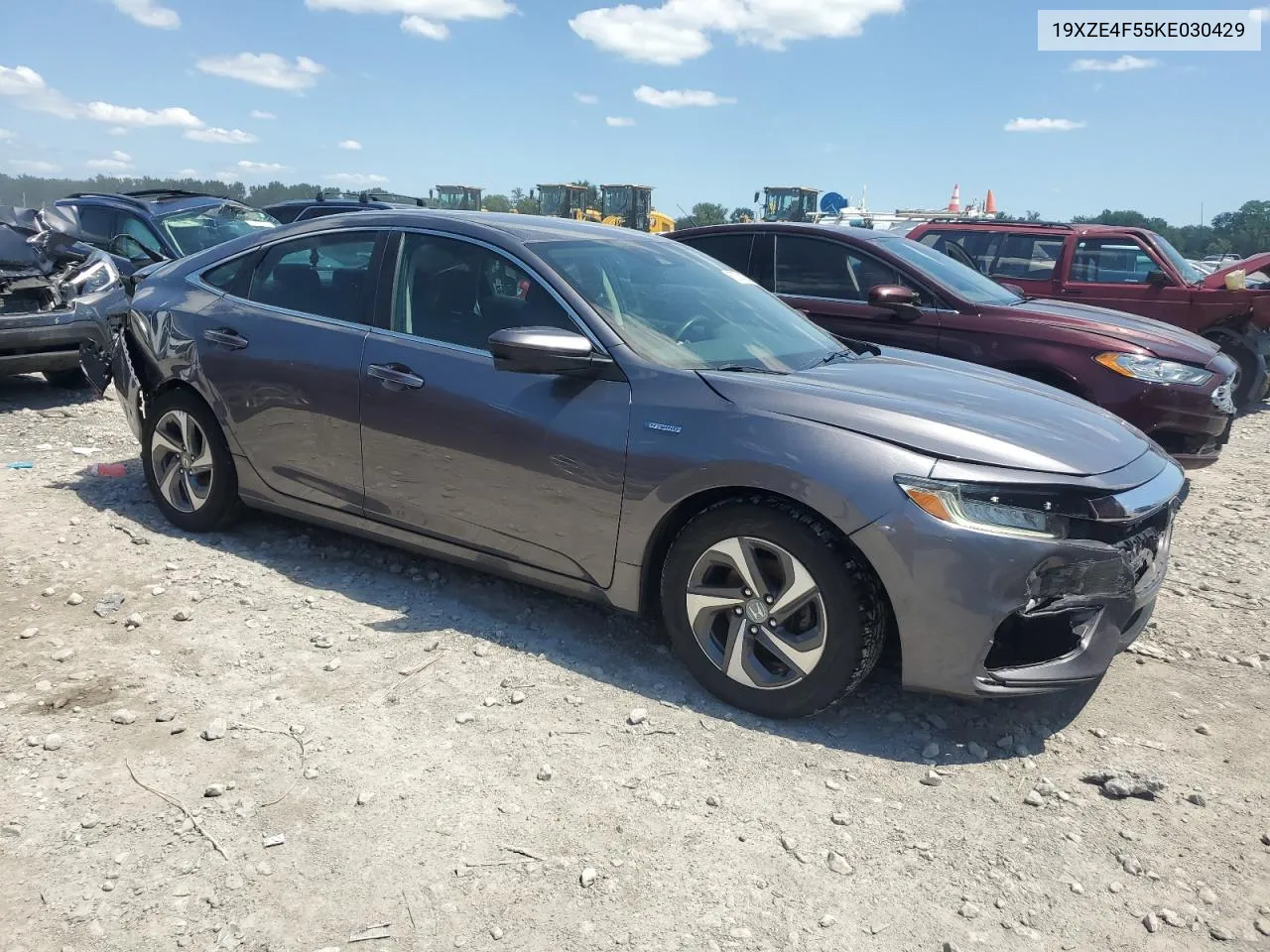 19XZE4F55KE030429 2019 Honda Insight Ex