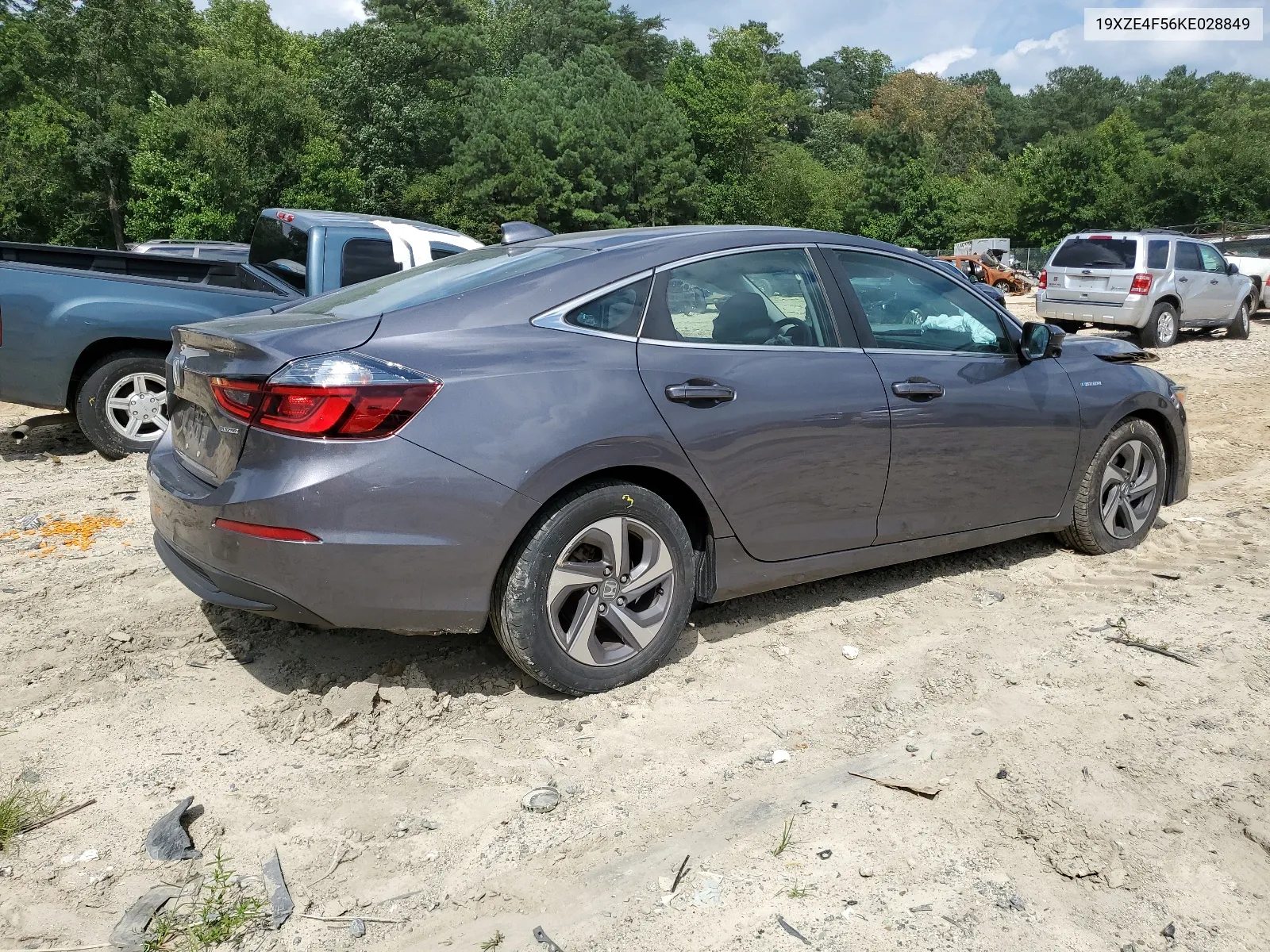 2019 Honda Insight Ex VIN: 19XZE4F56KE028849 Lot: 65090314