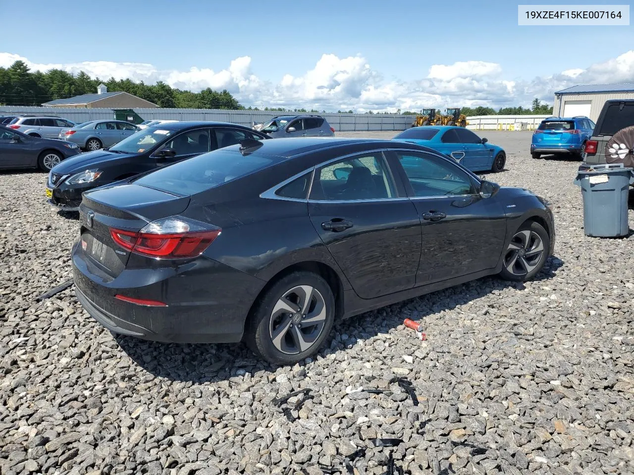 19XZE4F15KE007164 2019 Honda Insight Lx