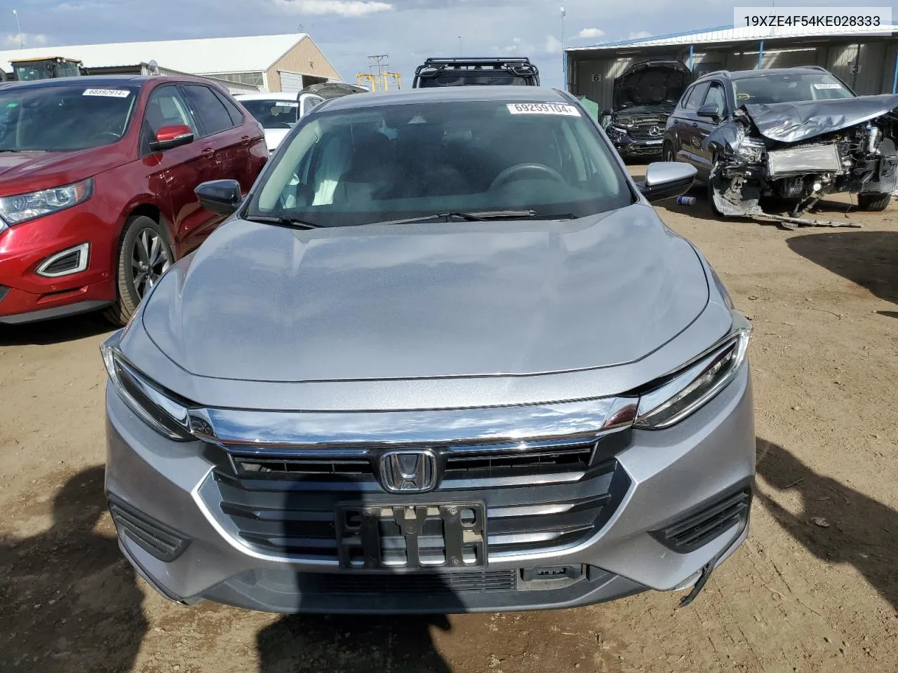 2019 Honda Insight Ex VIN: 19XZE4F54KE028333 Lot: 69259104