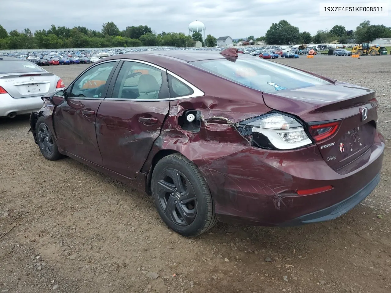 2019 Honda Insight Ex VIN: 19XZE4F51KE008511 Lot: 69398404